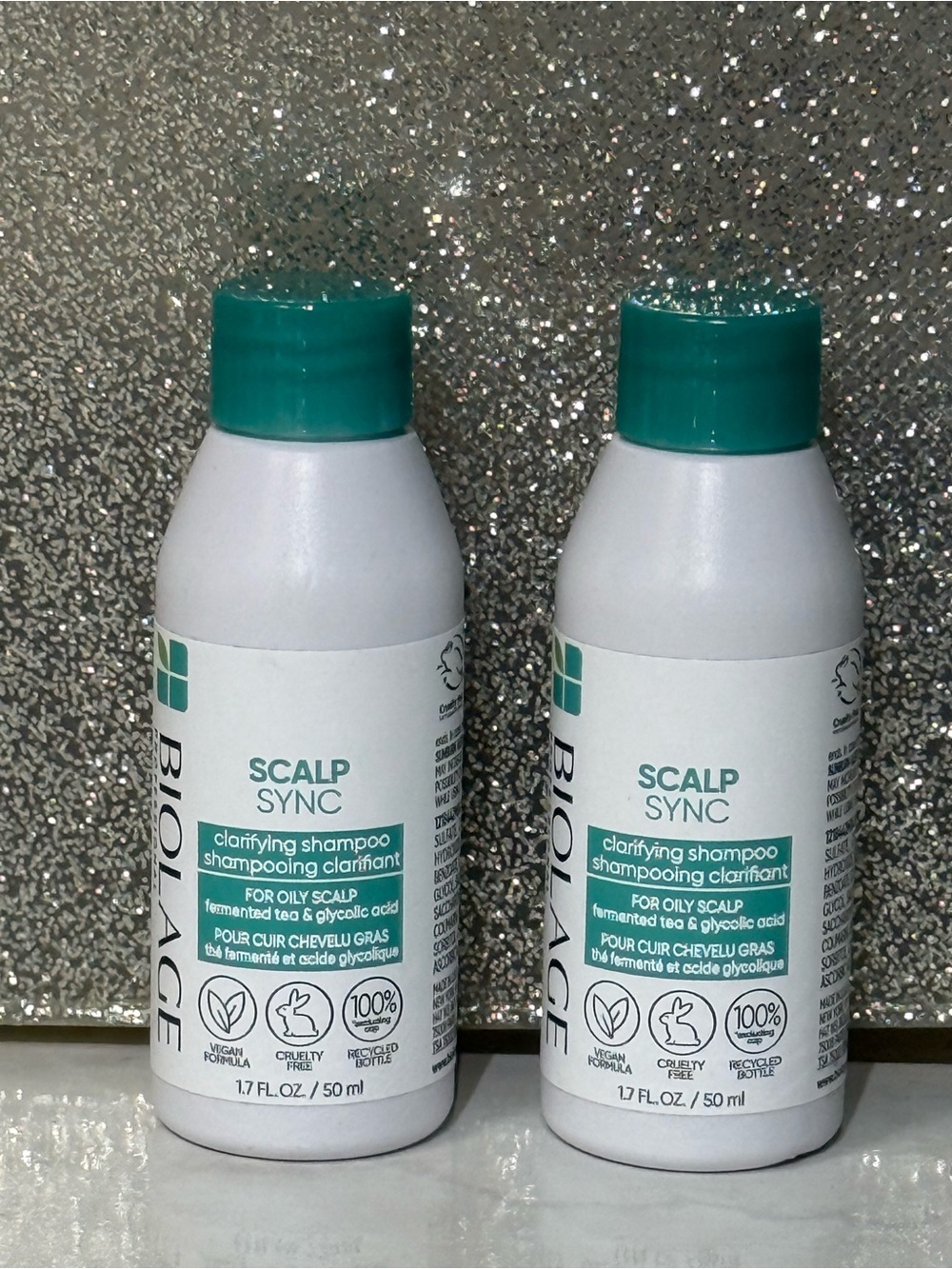 5 for $25 item πΊ Mini Travel Size Biolage Scalp Sync Clarifying Shampoo x2 - Picture 2 of 3